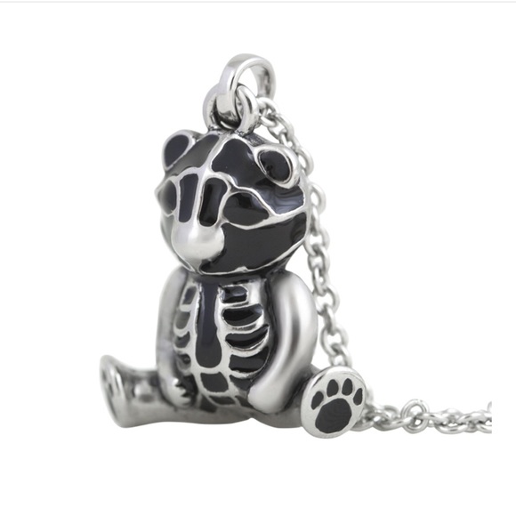 Teddy Sitting Pretty Stitched Bear Stainless steel W/epoxy NWT - Picture 2 of 4